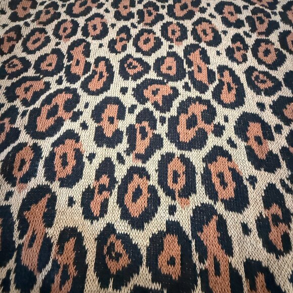 Emporio Armani Men's Cotton Blend Leopard Pullover Hoodie sweater, Size Small - Picture 10 of 16